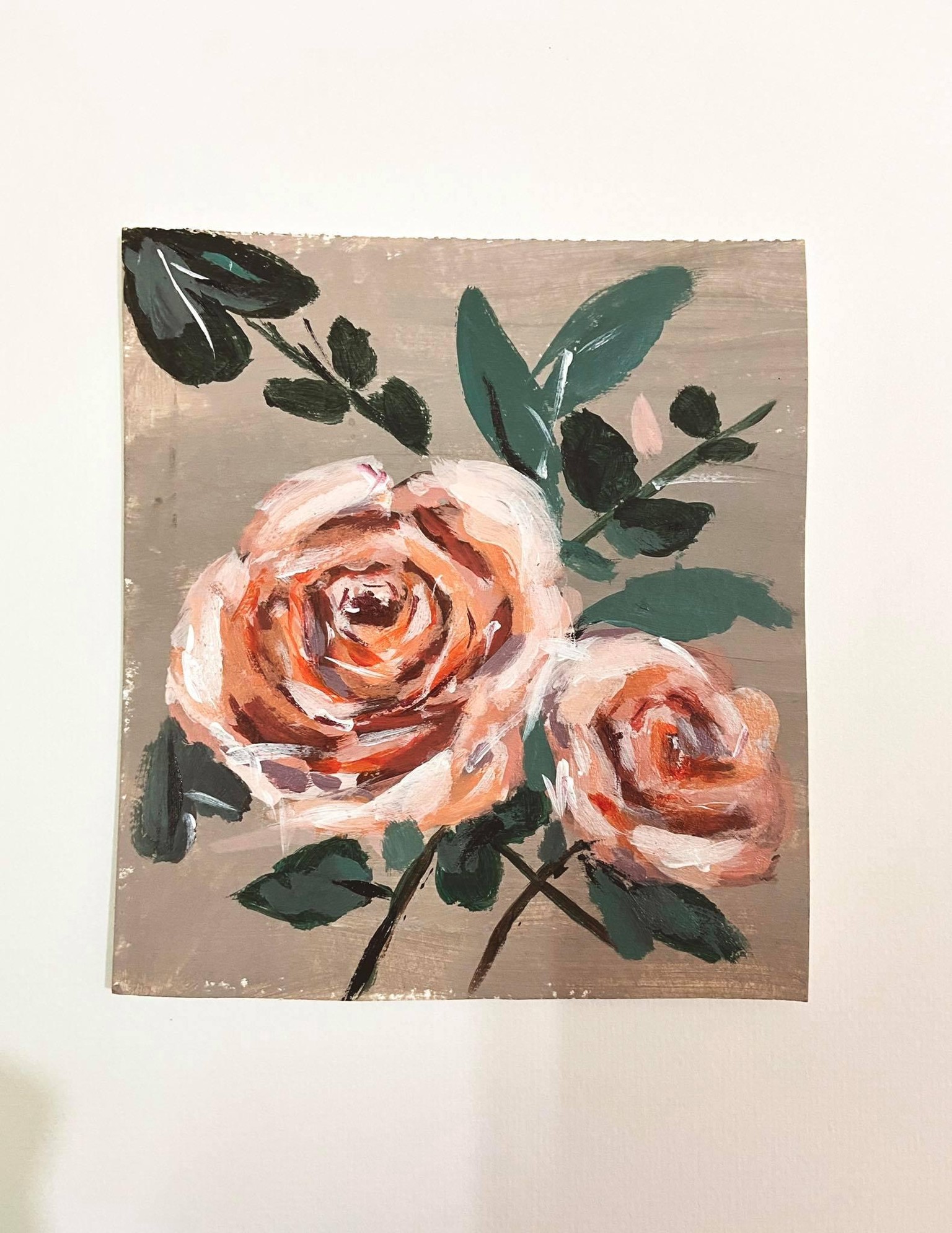 Acrylic Loose Floral - image 1 - student project