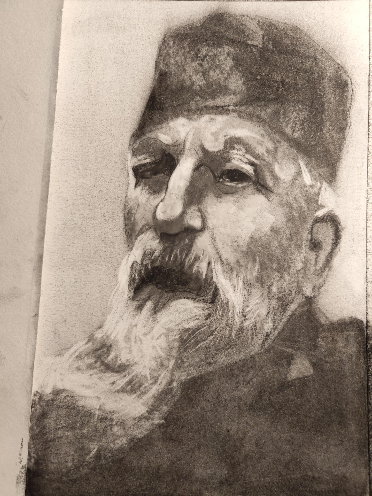 Charcoal Portrait Study - image 4 - student project