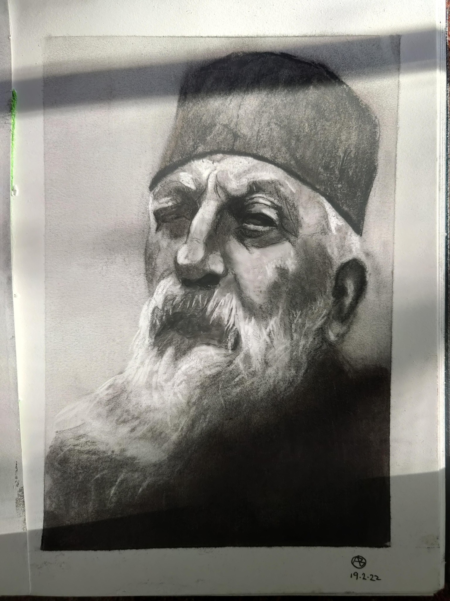 Charcoal Portrait Study - image 6 - student project