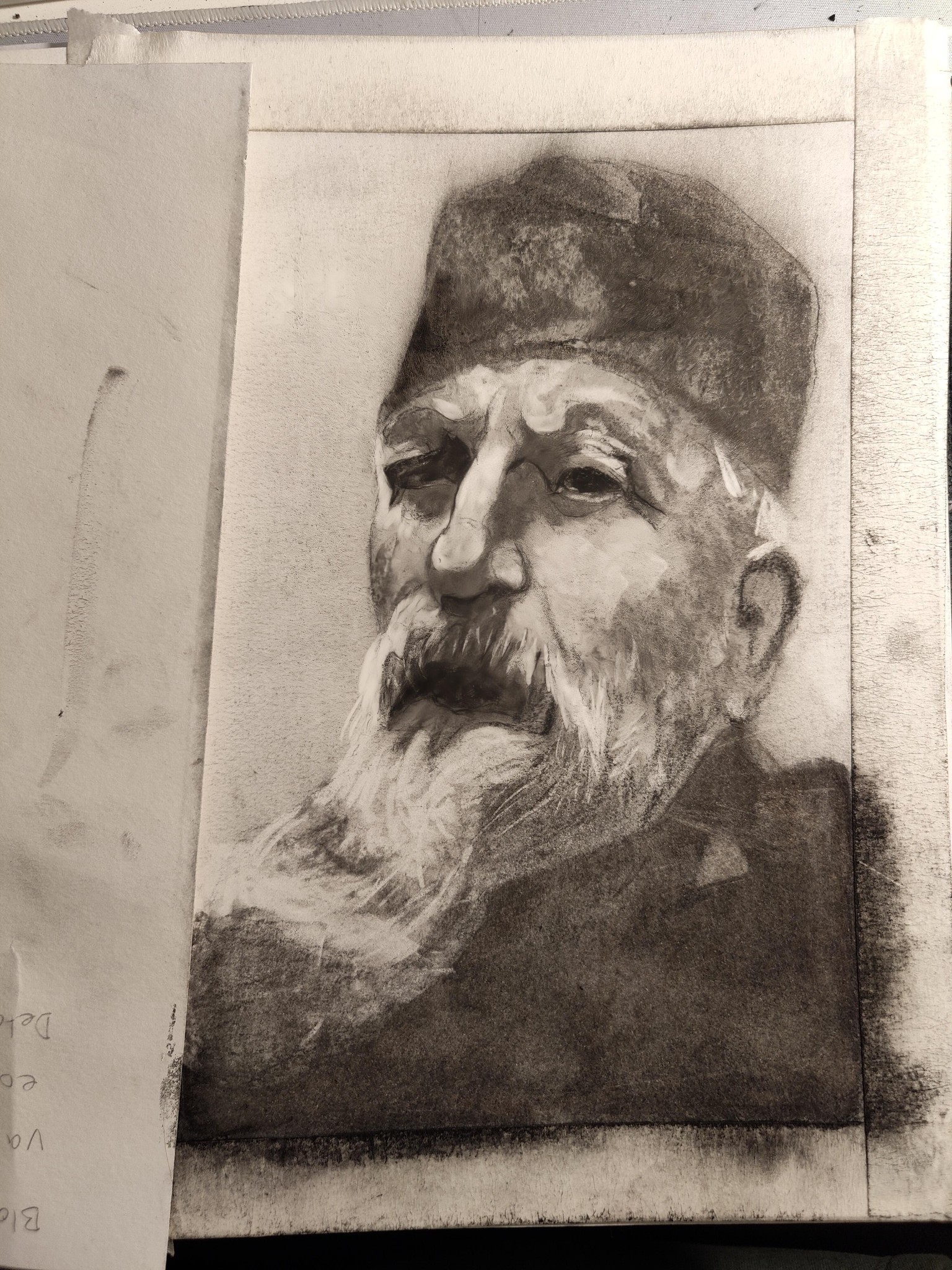 Charcoal Portrait Study - image 5 - student project