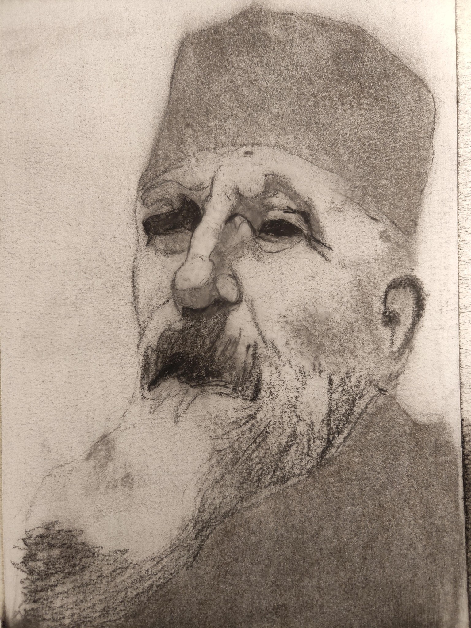 Charcoal Portrait Study - image 3 - student project