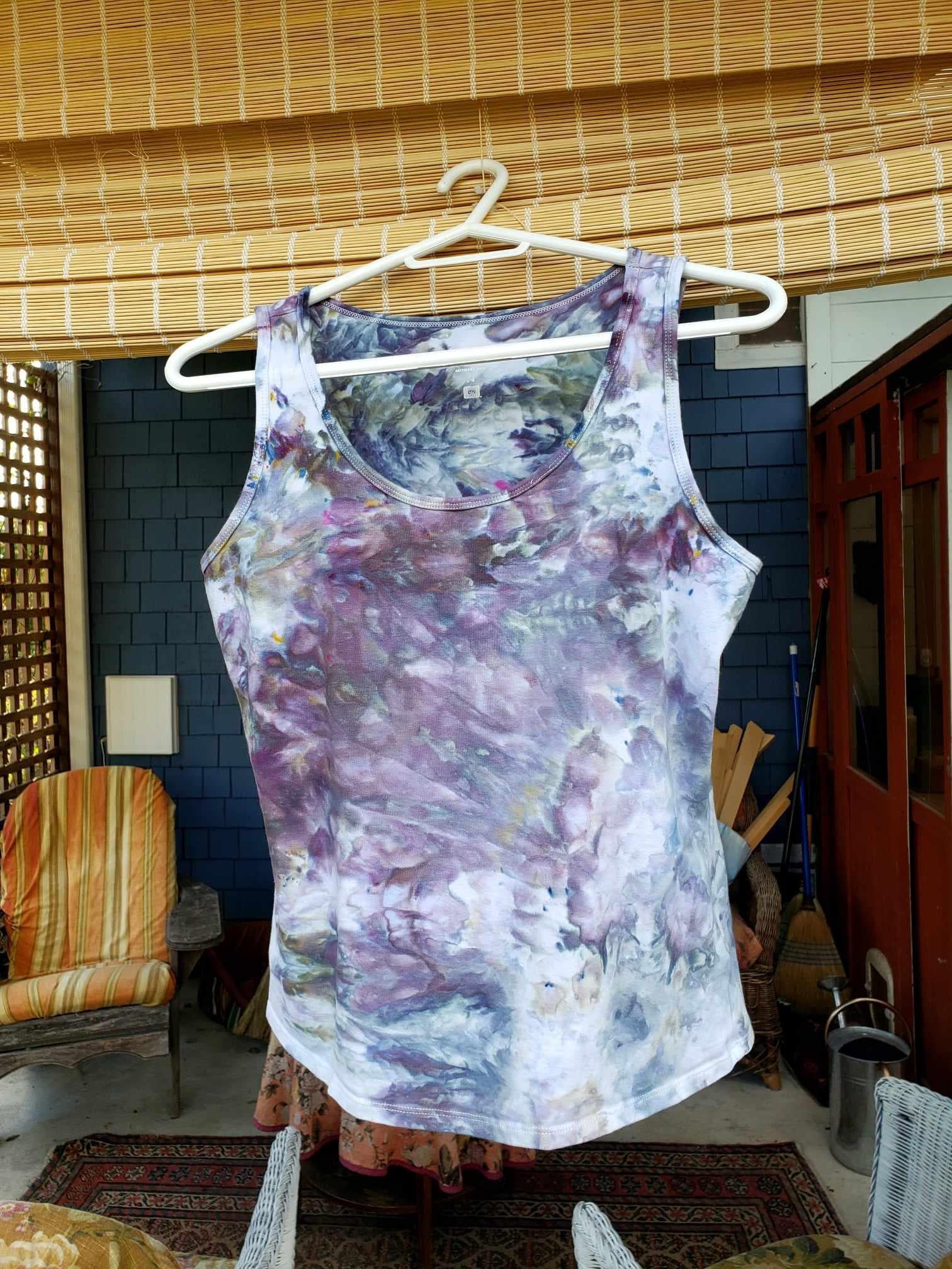 Ice Dyed Tank Top - image 1 - student project