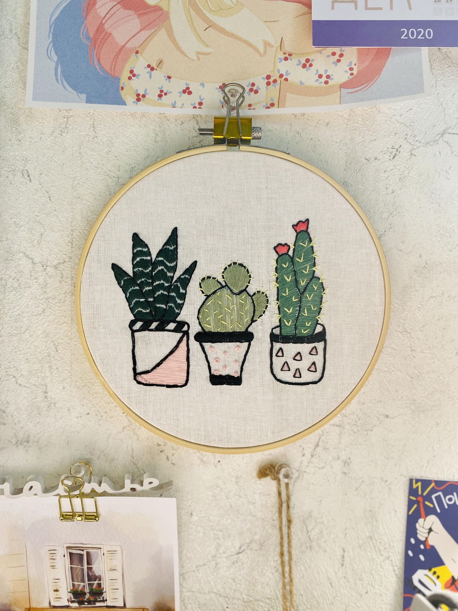 My first embroidery project - image 1 - student project