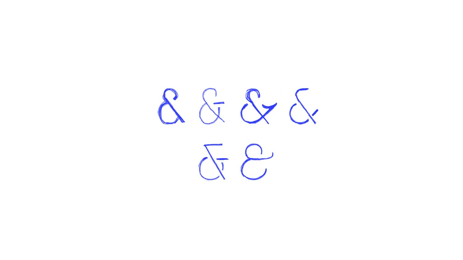 Geometric Lettering: Decorative Ampersand - image 2 - student project