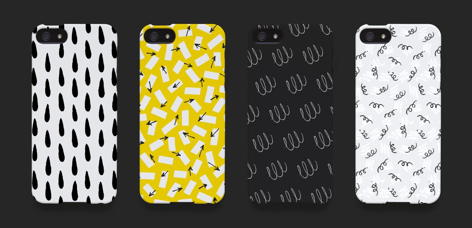 Abstract Patterns from Handmade Marks - image 1 - student project
