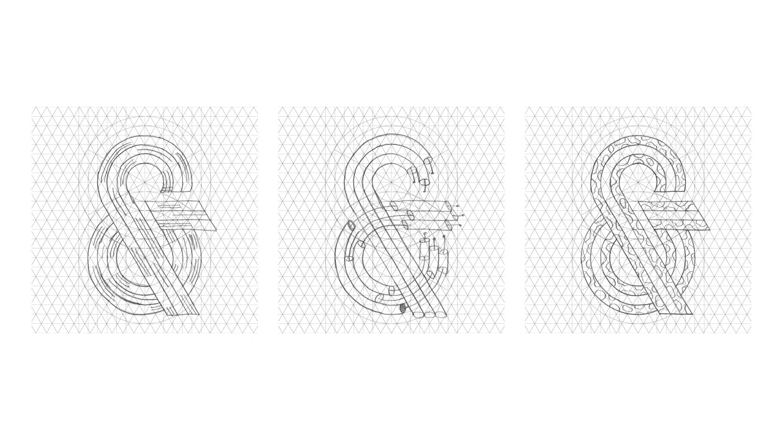 Geometric Lettering: Decorative Ampersand - image 6 - student project