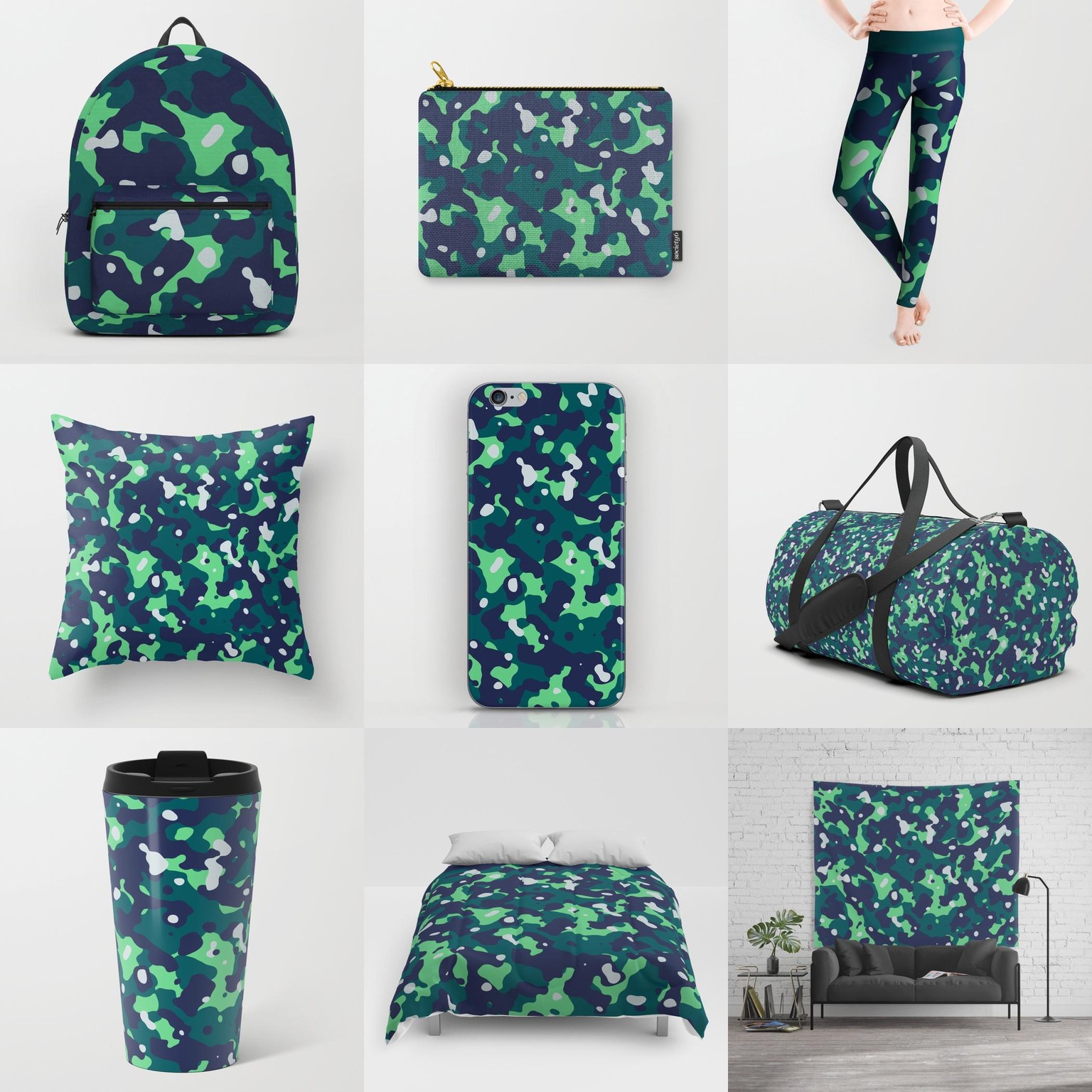 Organic Abstract Patterns - image 2 - student project