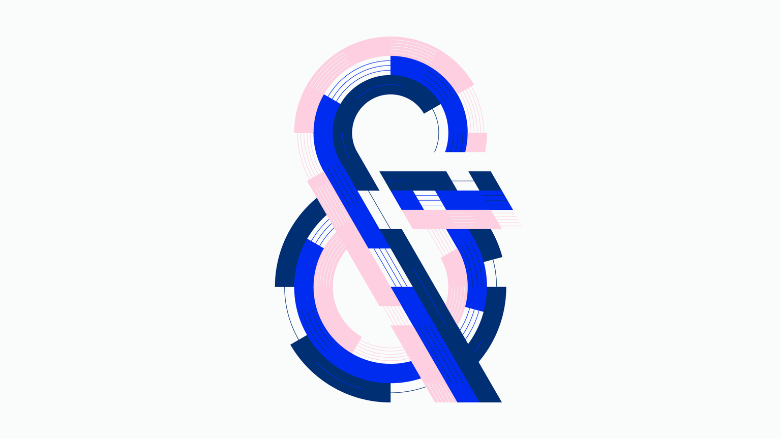 Geometric Lettering: Decorative Ampersand - image 8 - student project