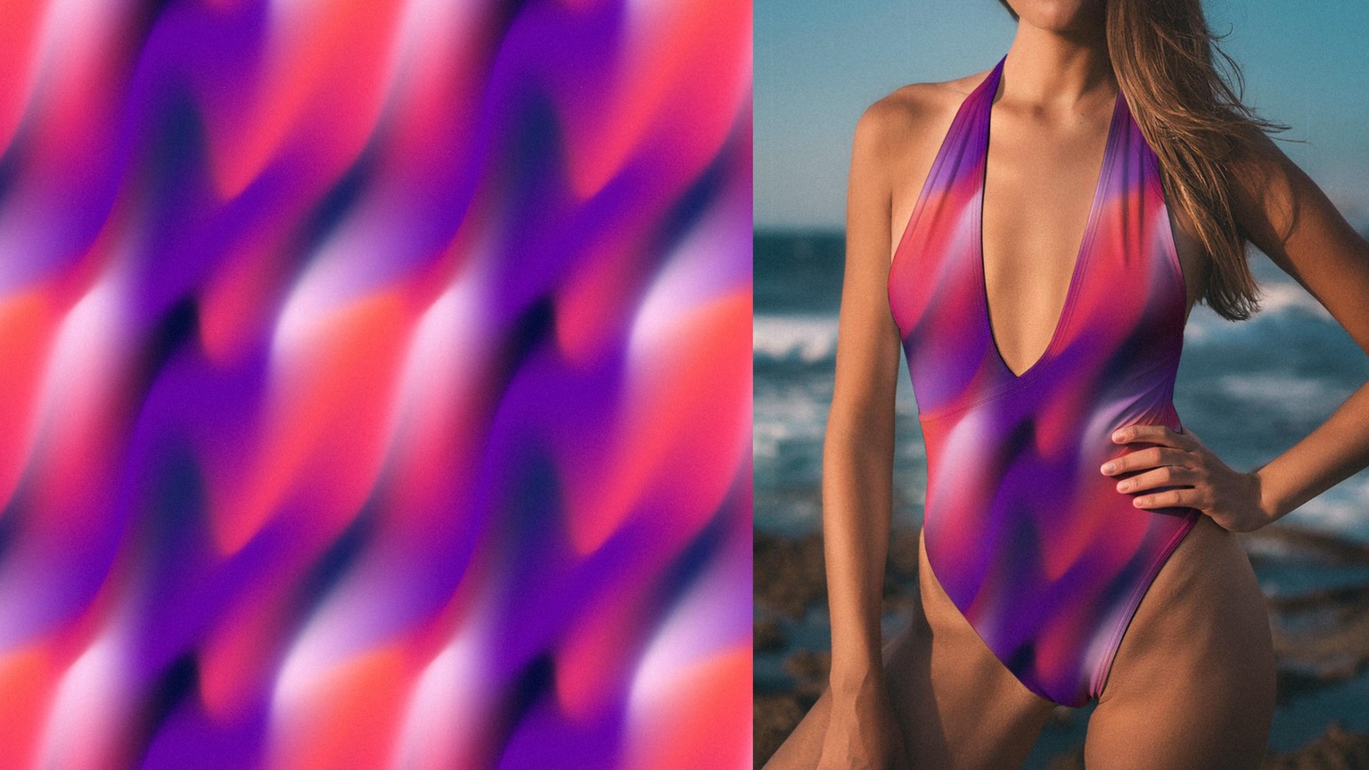Summer Flames: Organic Gradient Patterns - image 5 - student project