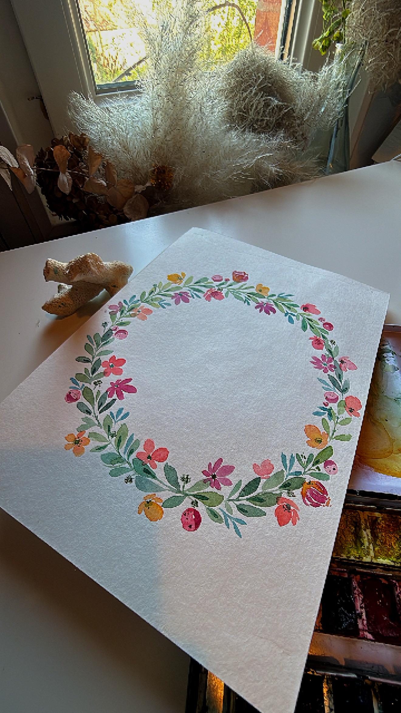 Couronne florale - image 1 - student project