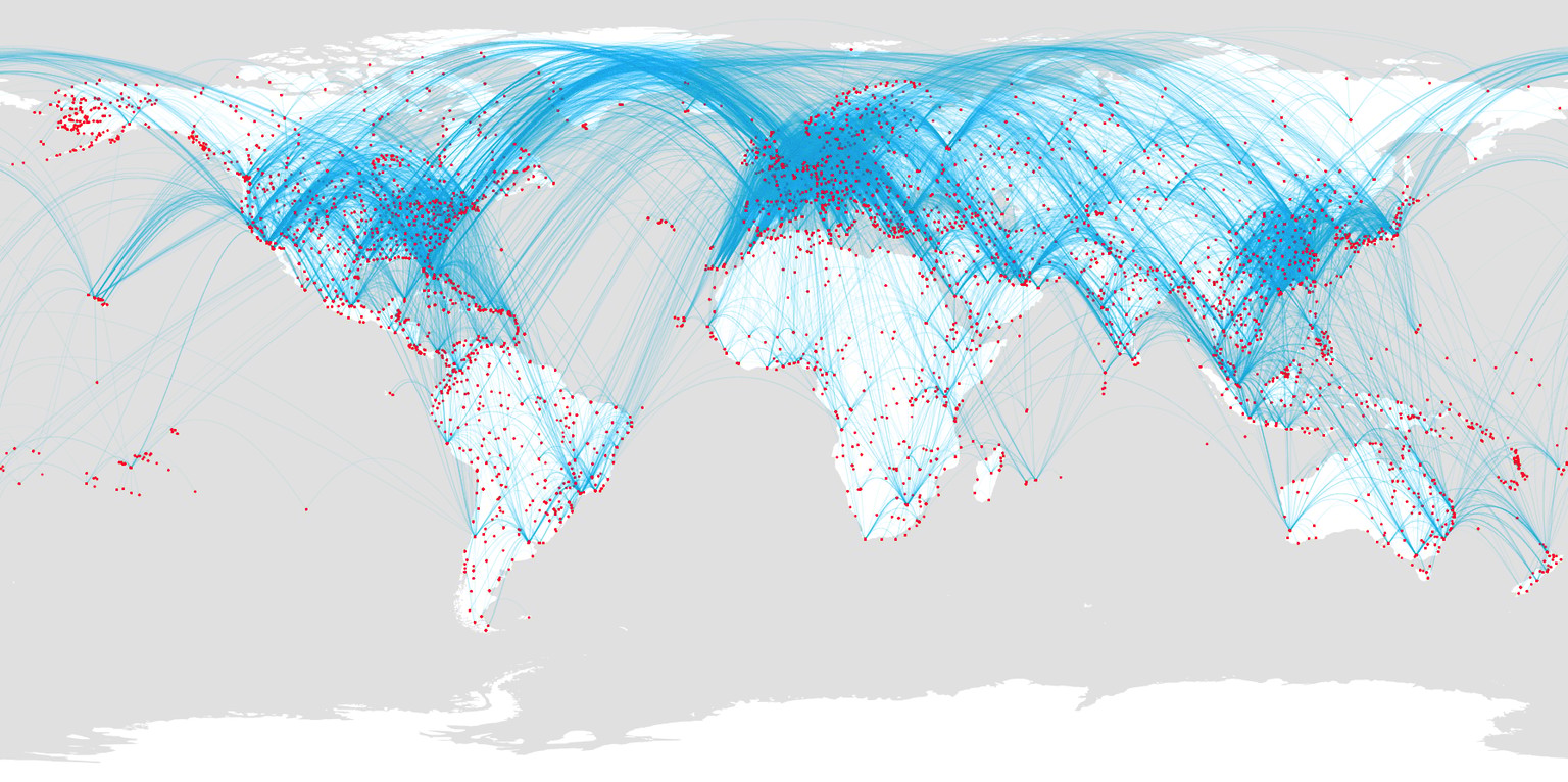 Airport routes - image 6 - student project