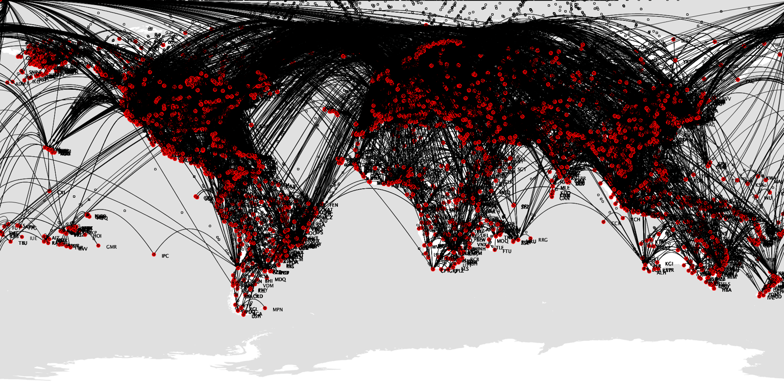 Airport routes - image 4 - student project
