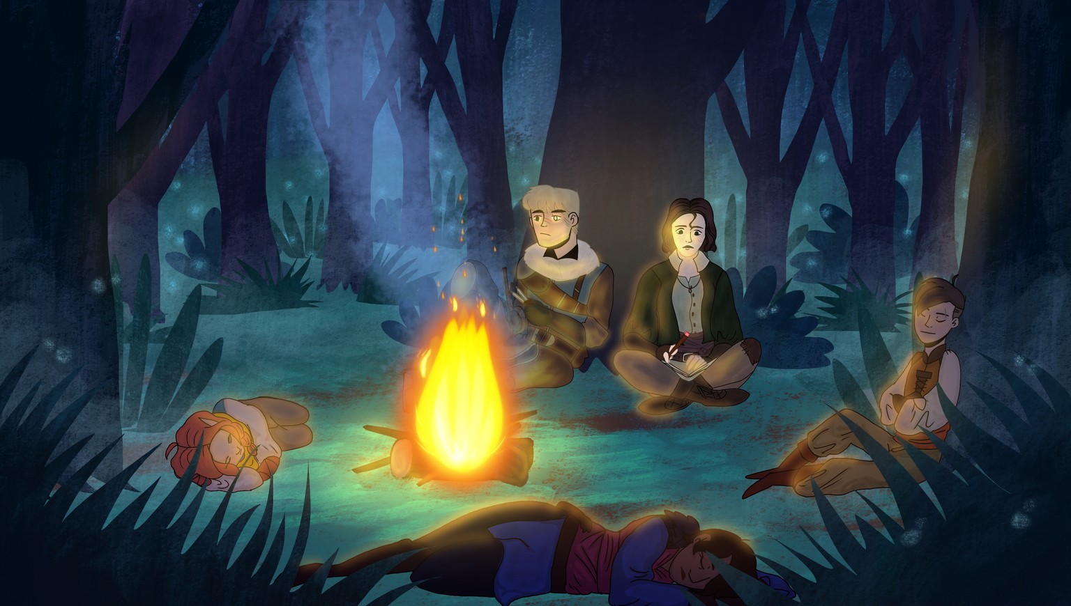 Misty forest animation - image 6 - student project