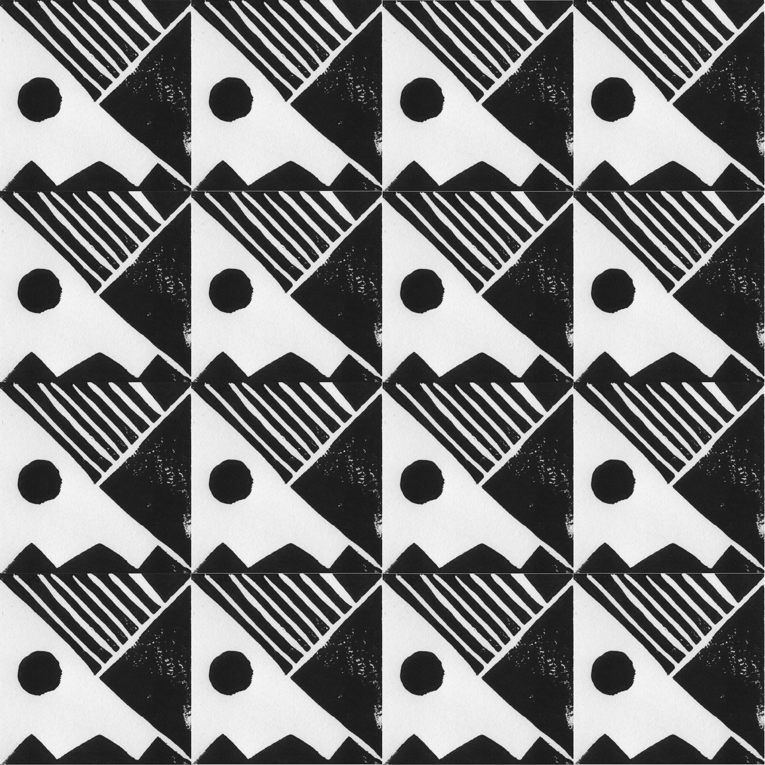 Geometric tile - image 1 - student project