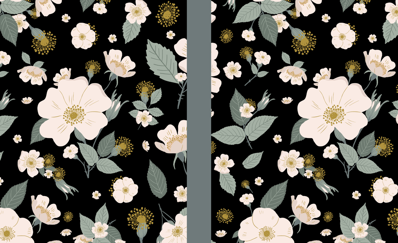 Notebook Wild Roses - image 1 - student project