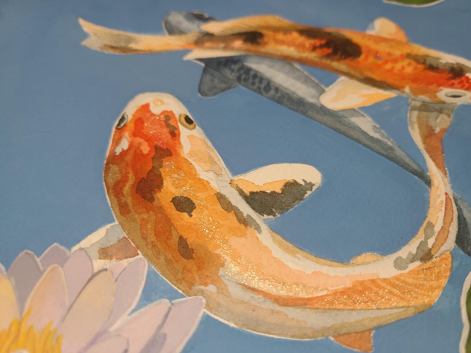 Koi and Lotus - image 1 - student project