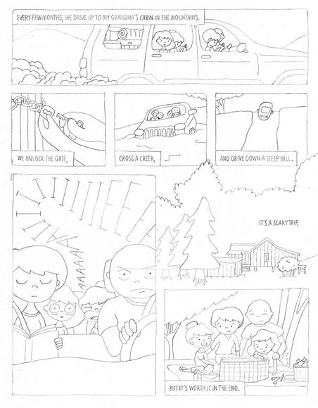 SAMPLE PROJECT: Grandma's Cabin - image 6 - student project