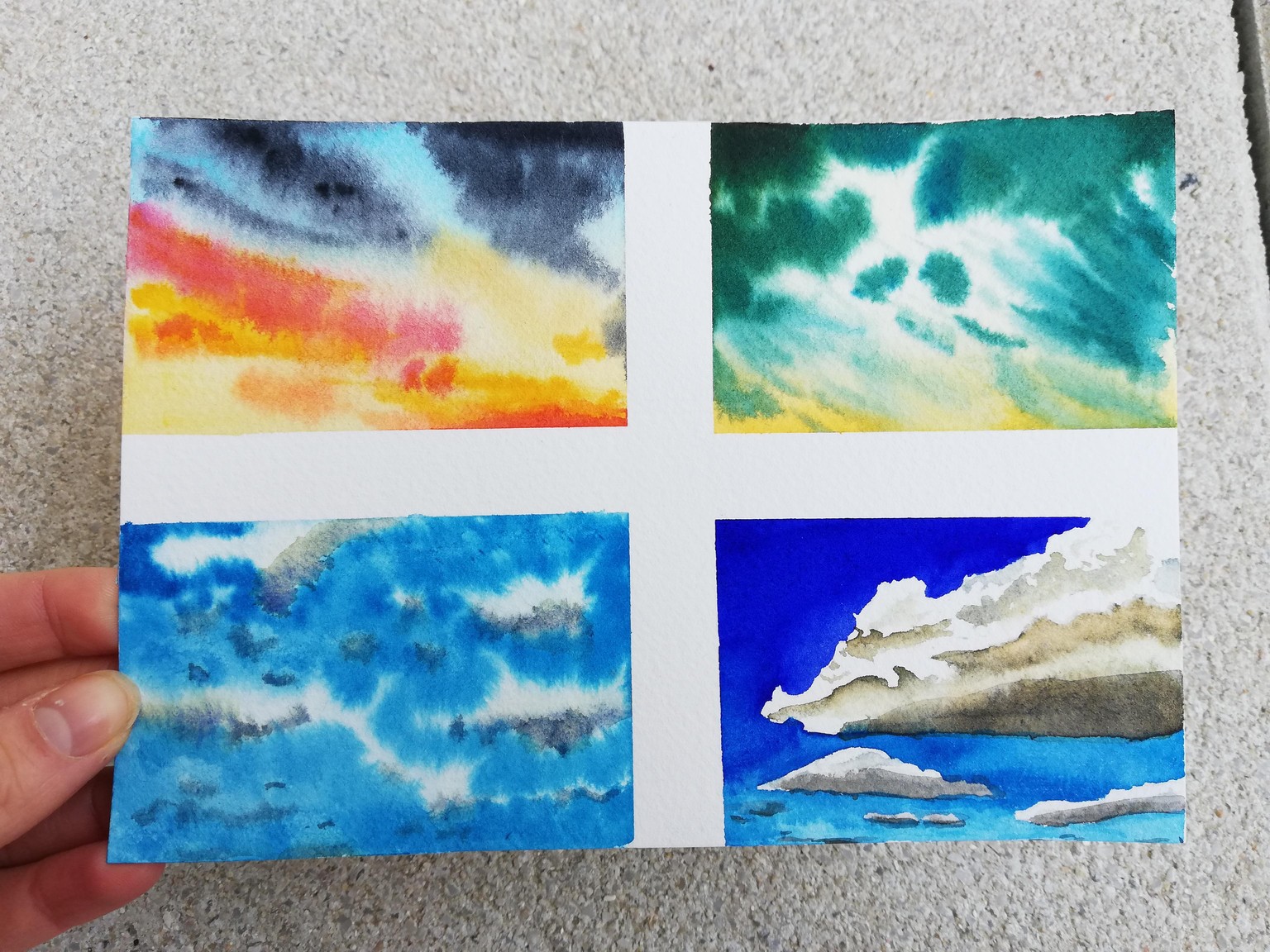 Clouds in 7 different ways - image 3 - student project