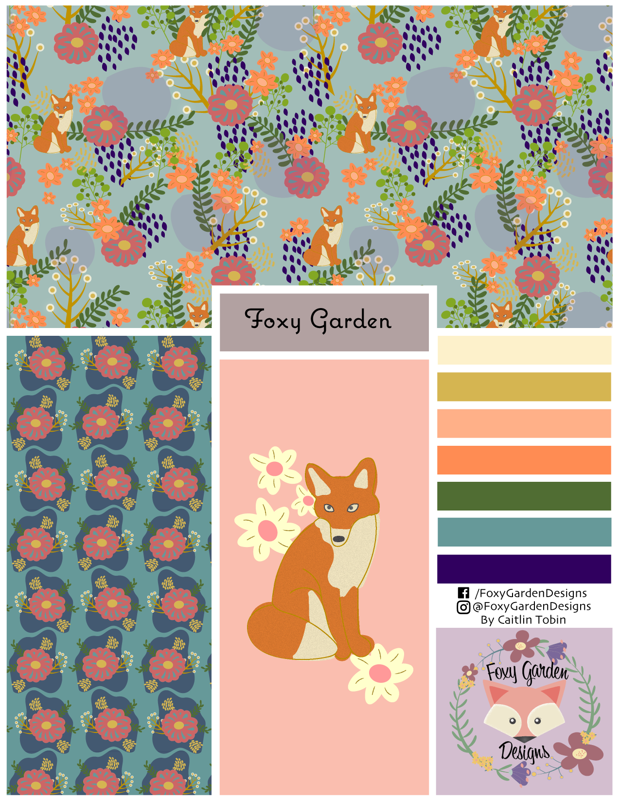 Foxy Garden Collection - image 1 - student project