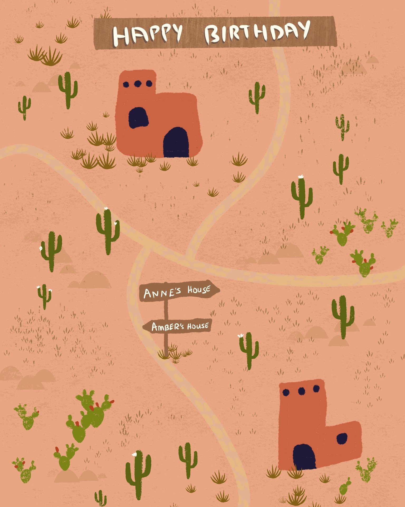 Bday map - image 1 - student project