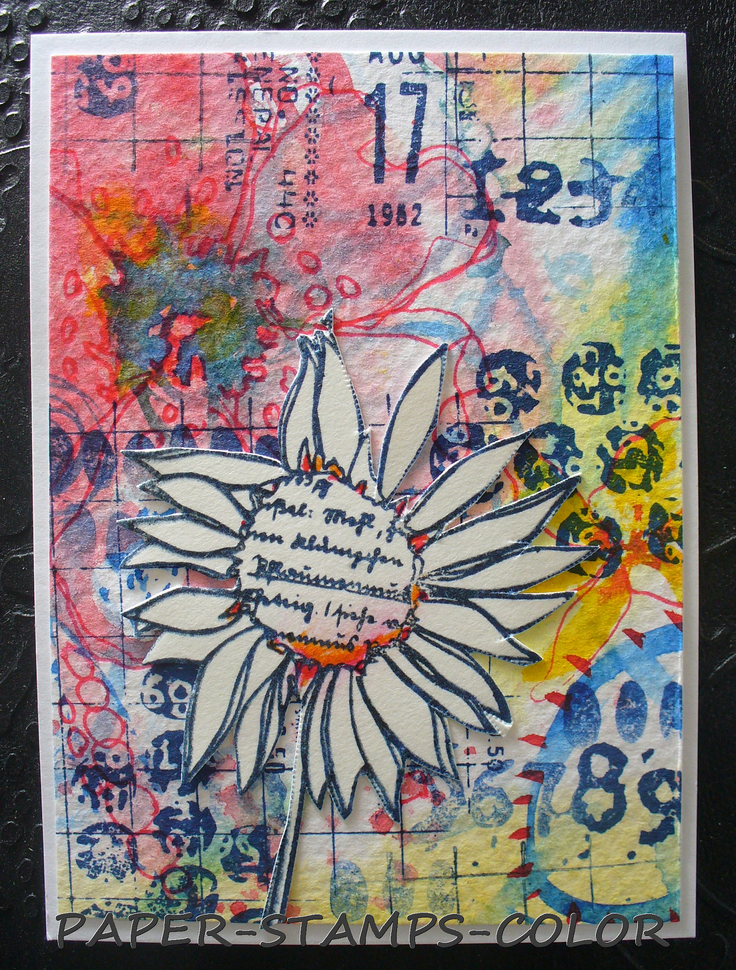 Ellie Knol .. featured are Rubber Dance stamps - image 1 - student project