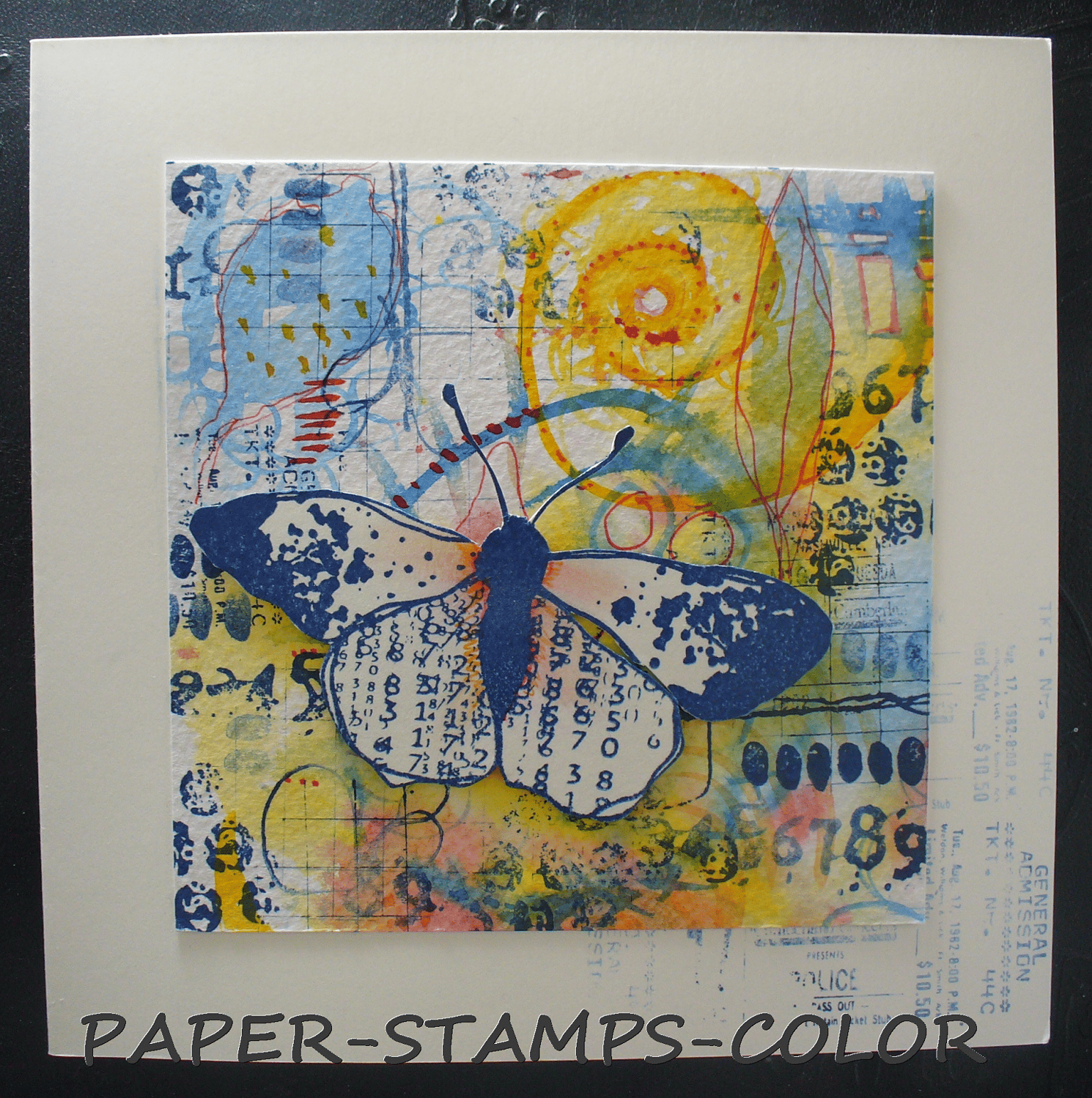 Ellie Knol .. featured are Rubber Dance stamps - image 3 - student project