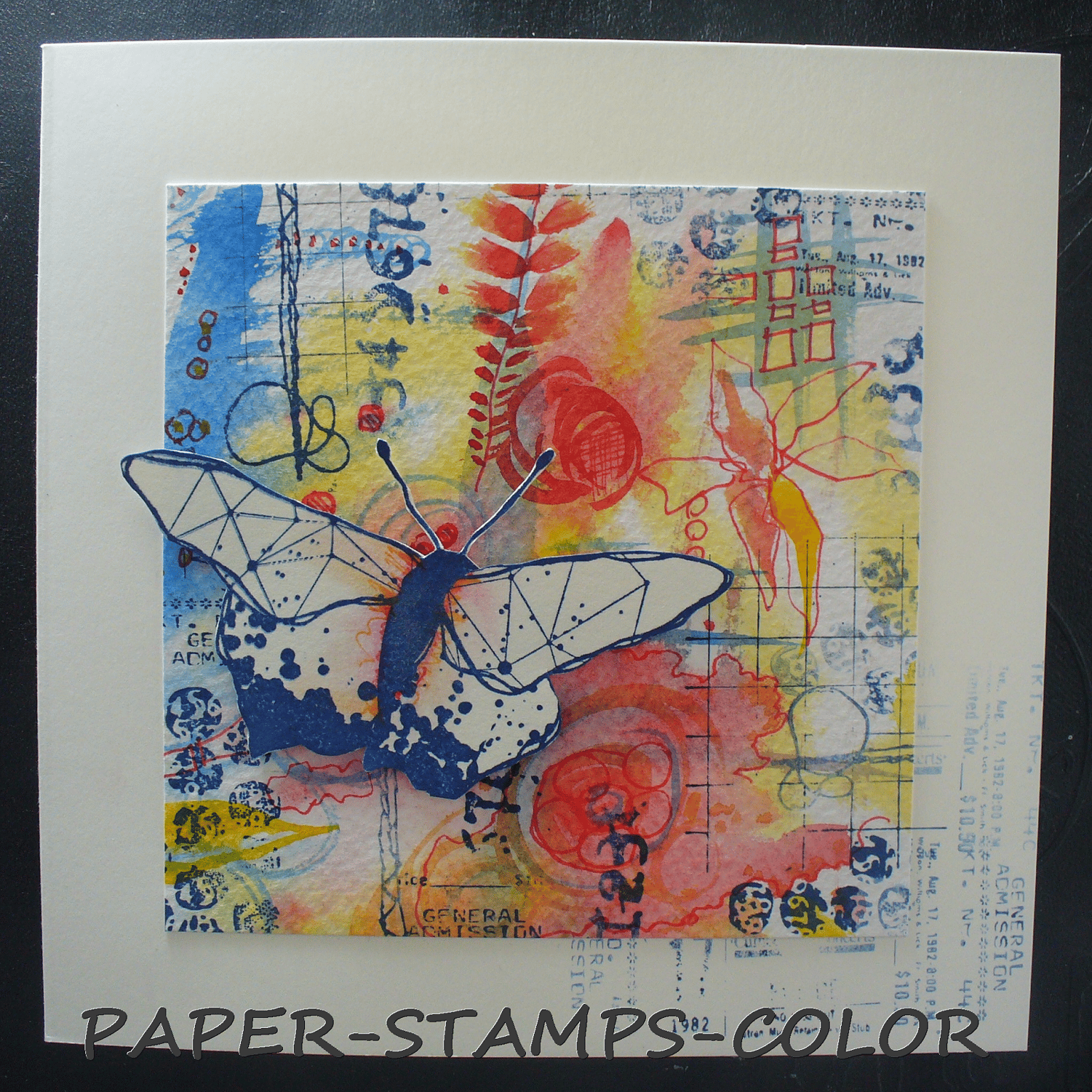 Ellie Knol .. featured are Rubber Dance stamps - image 4 - student project