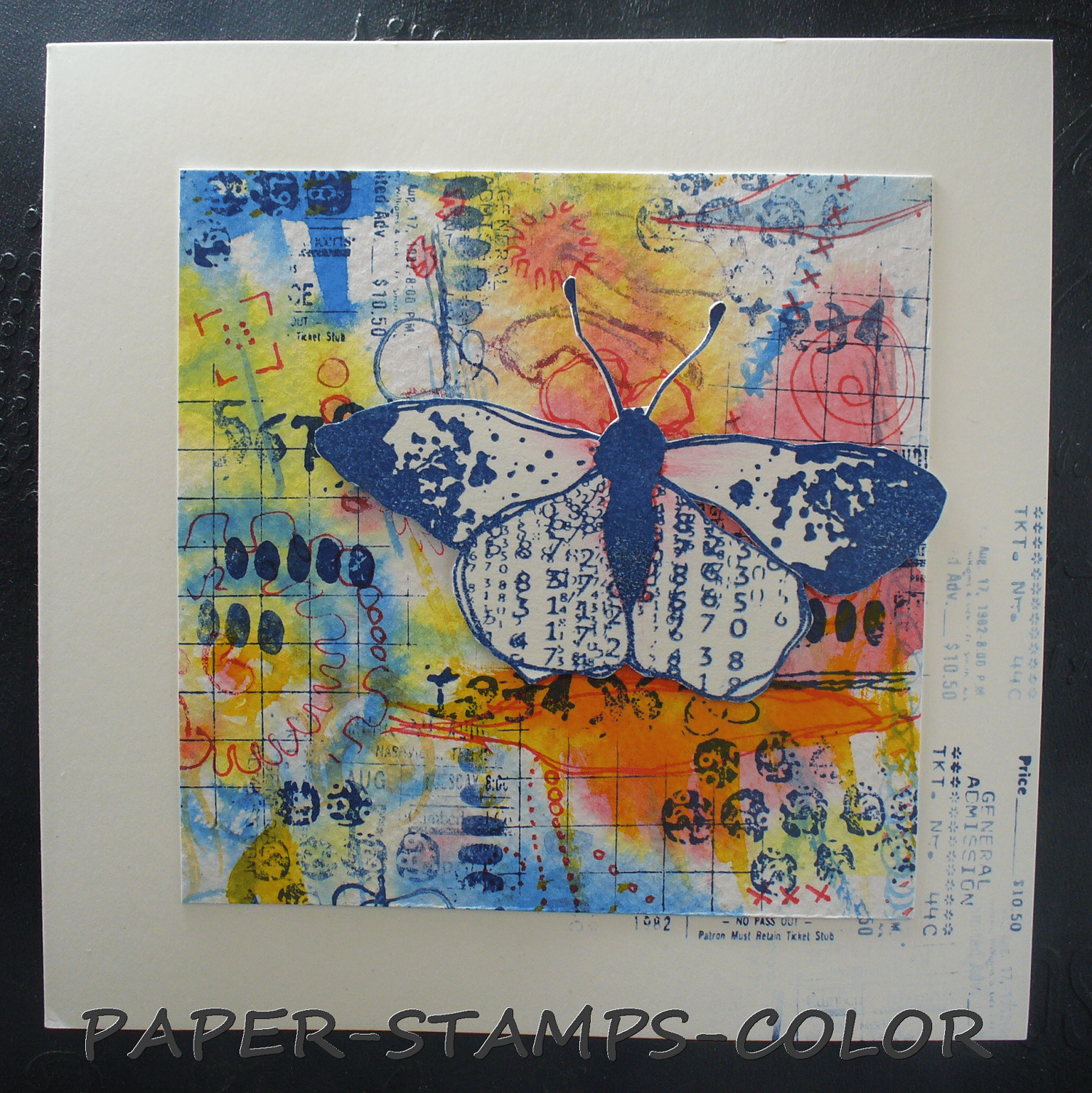Ellie Knol .. featured are Rubber Dance stamps - image 6 - student project