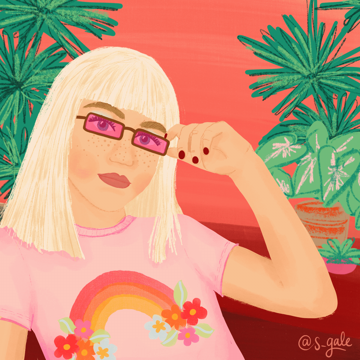 Animation Practice - Sassy Blonde - image 1 - student project