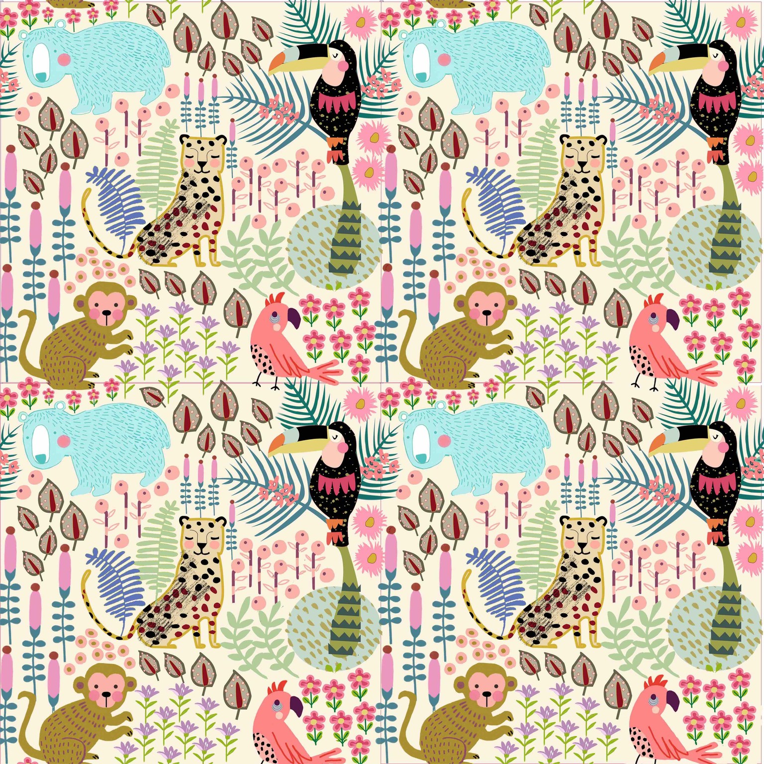 JUNGLE TAPESTRY! - image 3 - student project