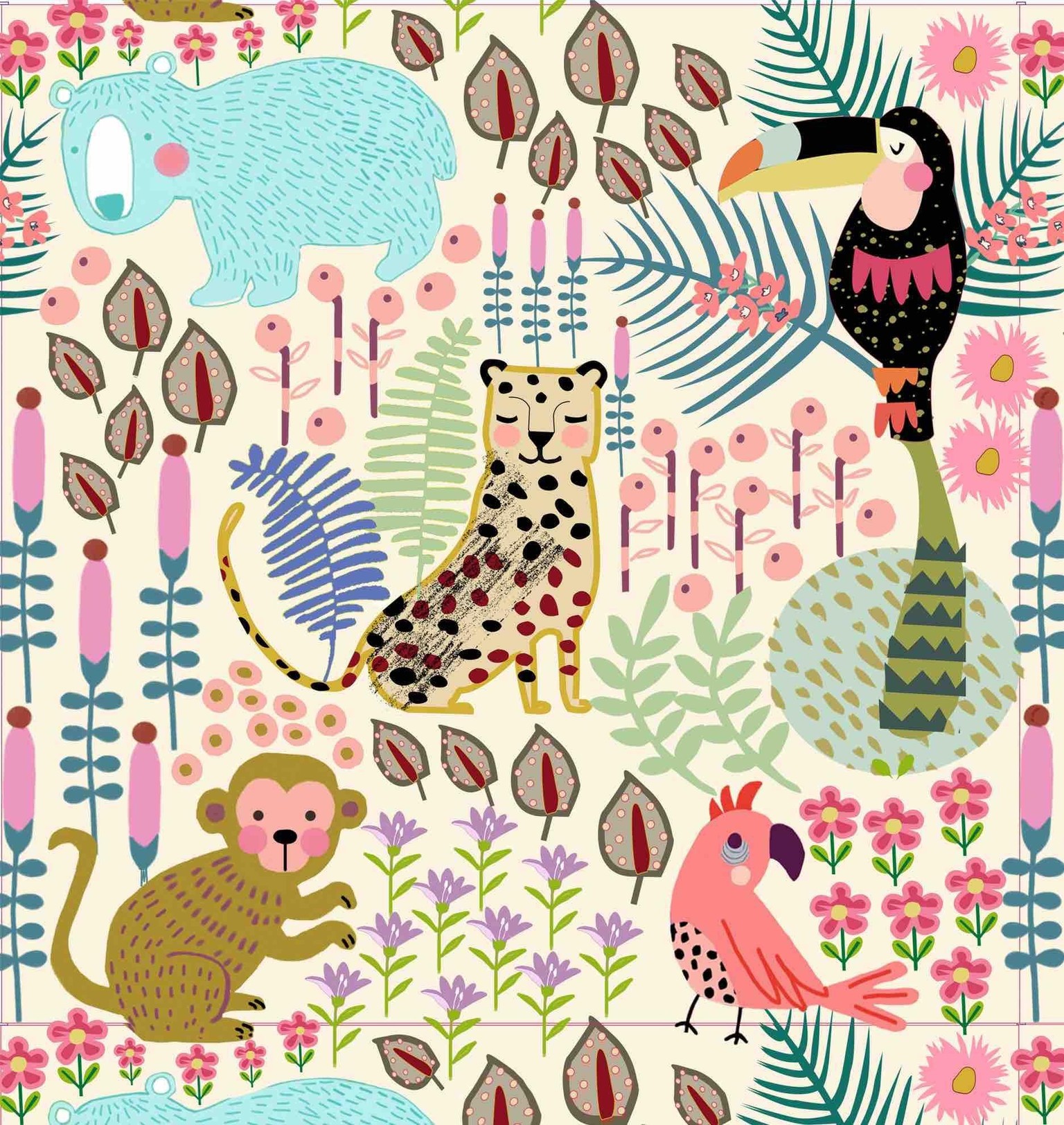 JUNGLE TAPESTRY! - image 2 - student project