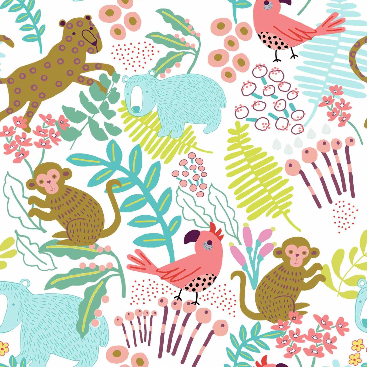 JUNGLE TAPESTRY! - image 1 - student project