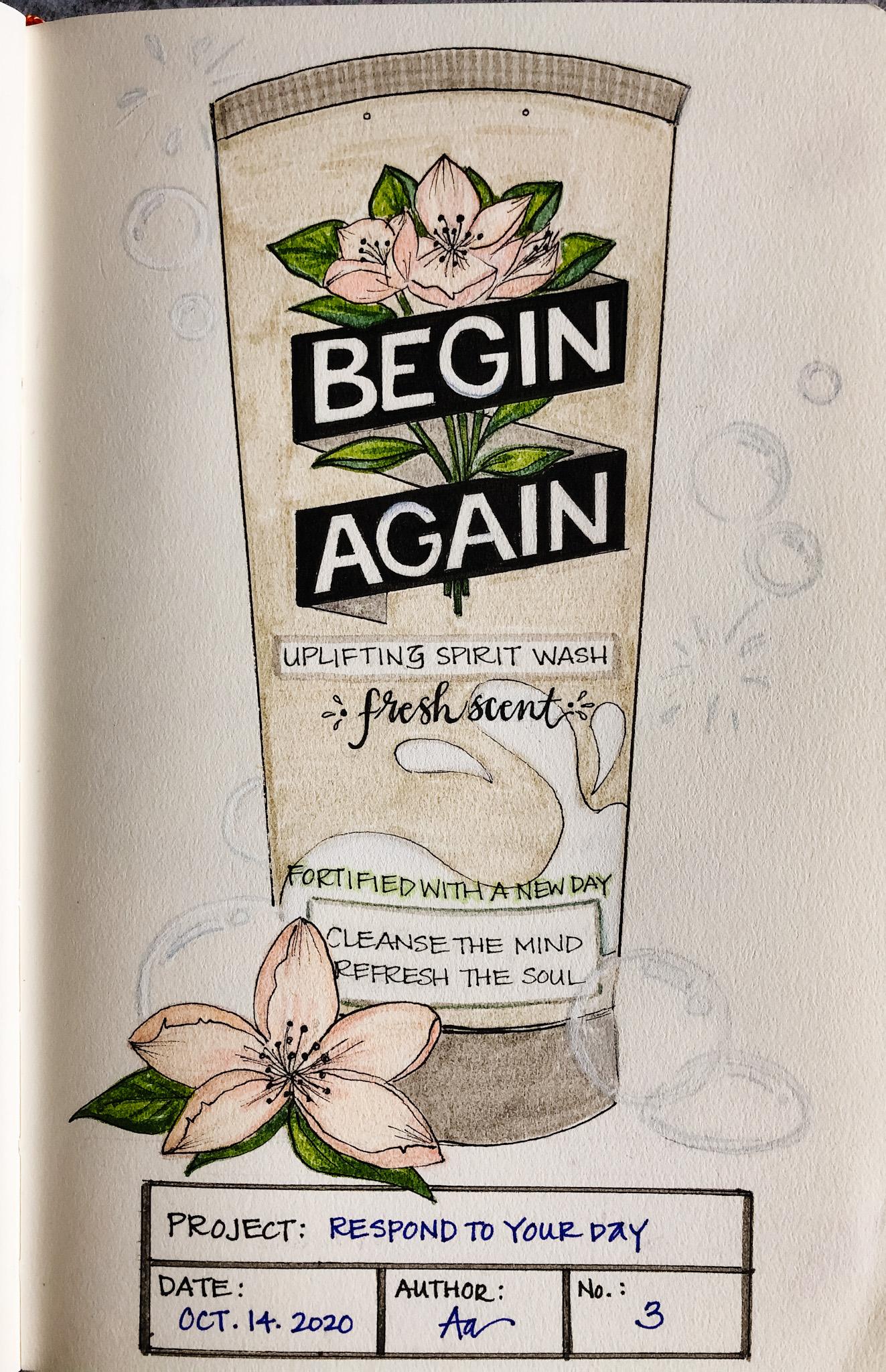 Illustrated Journalling 28 day challenge- PT 2 - image 12 - student project