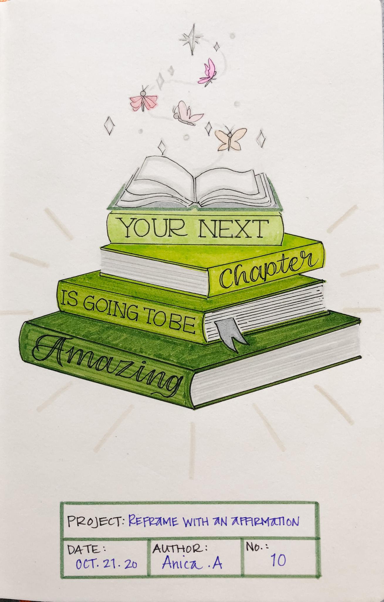 Illustrated Journalling 28 day challenge- PT 2 - image 5 - student project