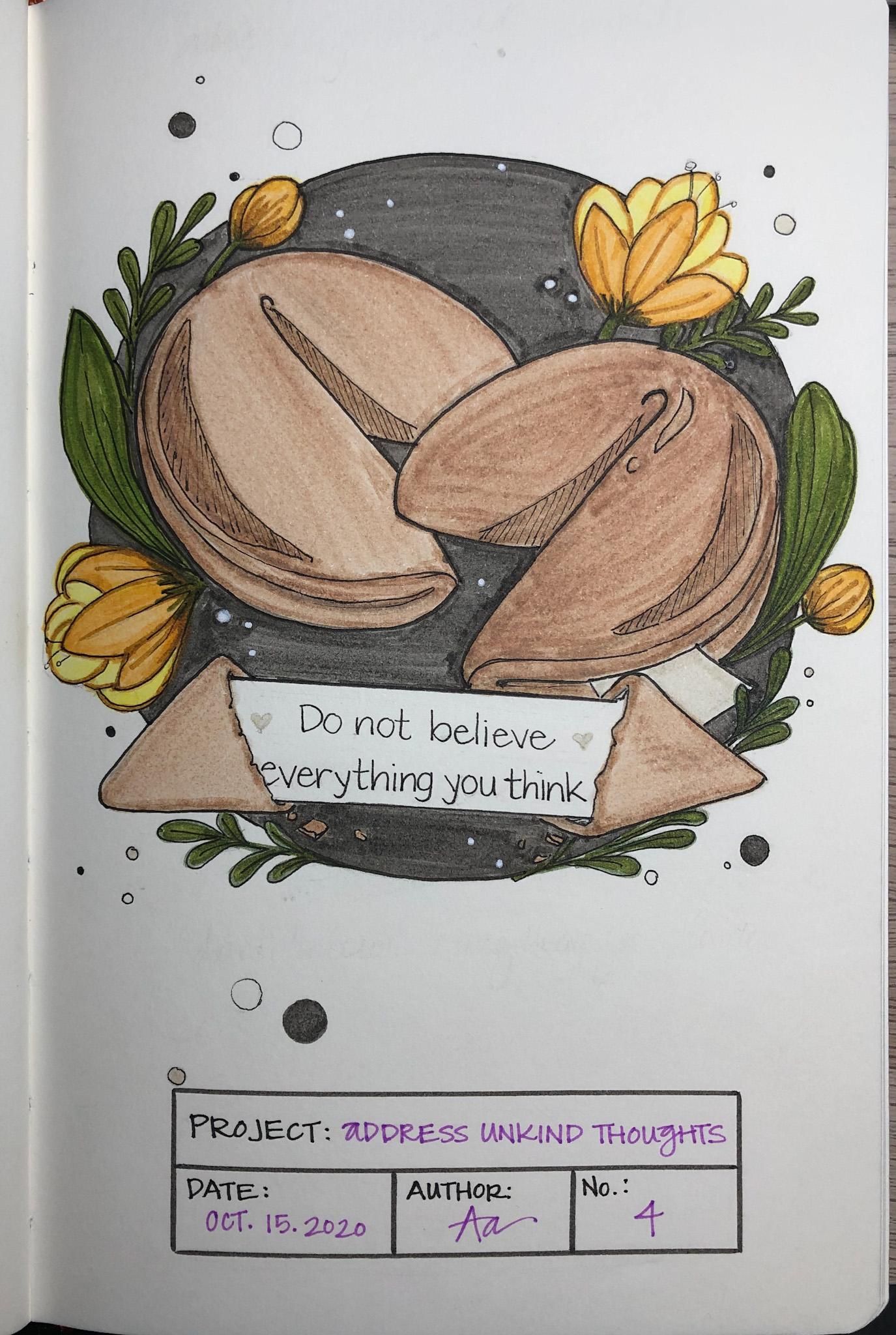 Illustrated Journalling 28 day challenge- PT 2 - image 11 - student project