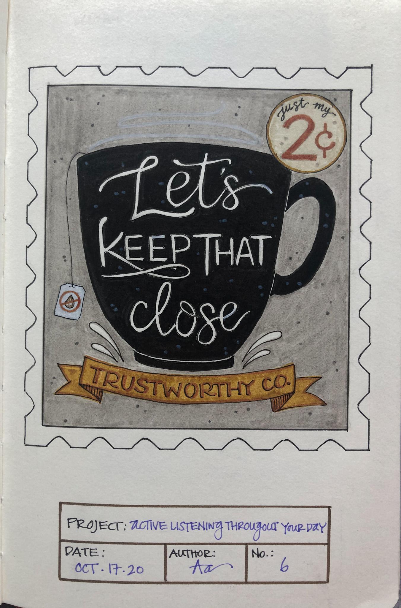 Illustrated Journalling 28 day challenge- PT 2 - image 9 - student project