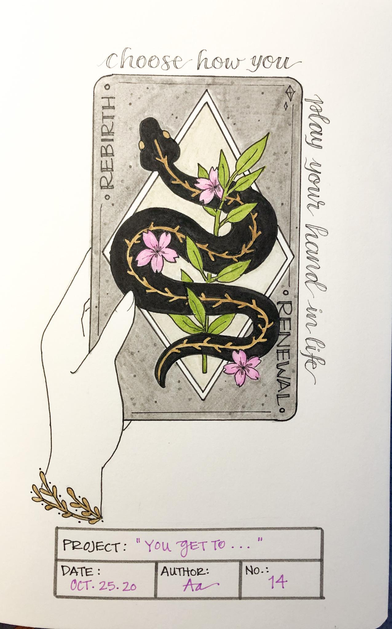 Illustrated Journalling 28 day challenge- PT 2 - image 1 - student project