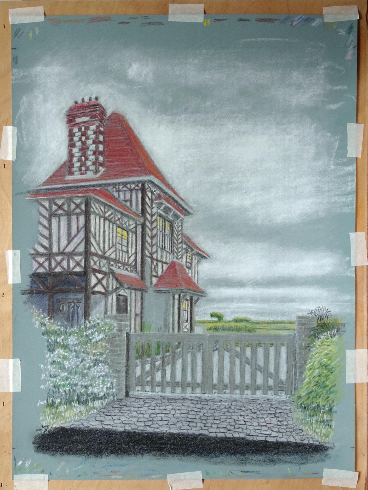 Impressionist Drawing #3 - image 9 - student project