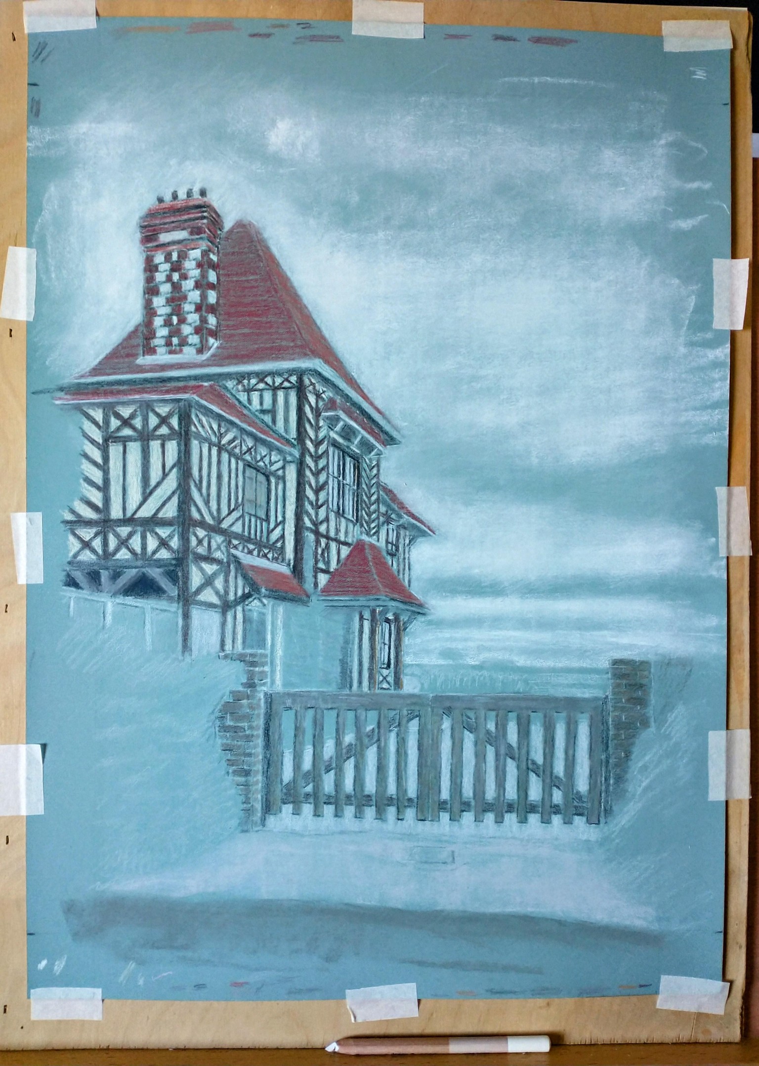 Impressionist Drawing #3 - image 8 - student project