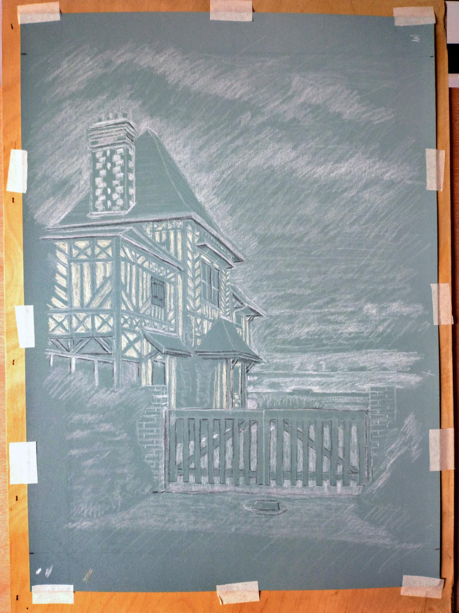 Impressionist Drawing #3 - image 7 - student project