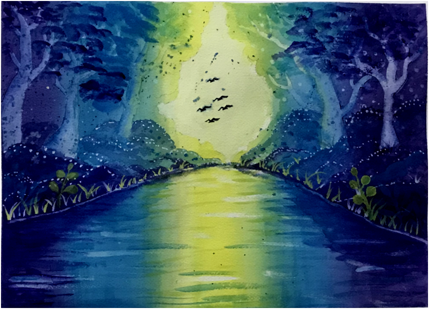 Fantasy Woodland 1st Attempt - image 1 - student project