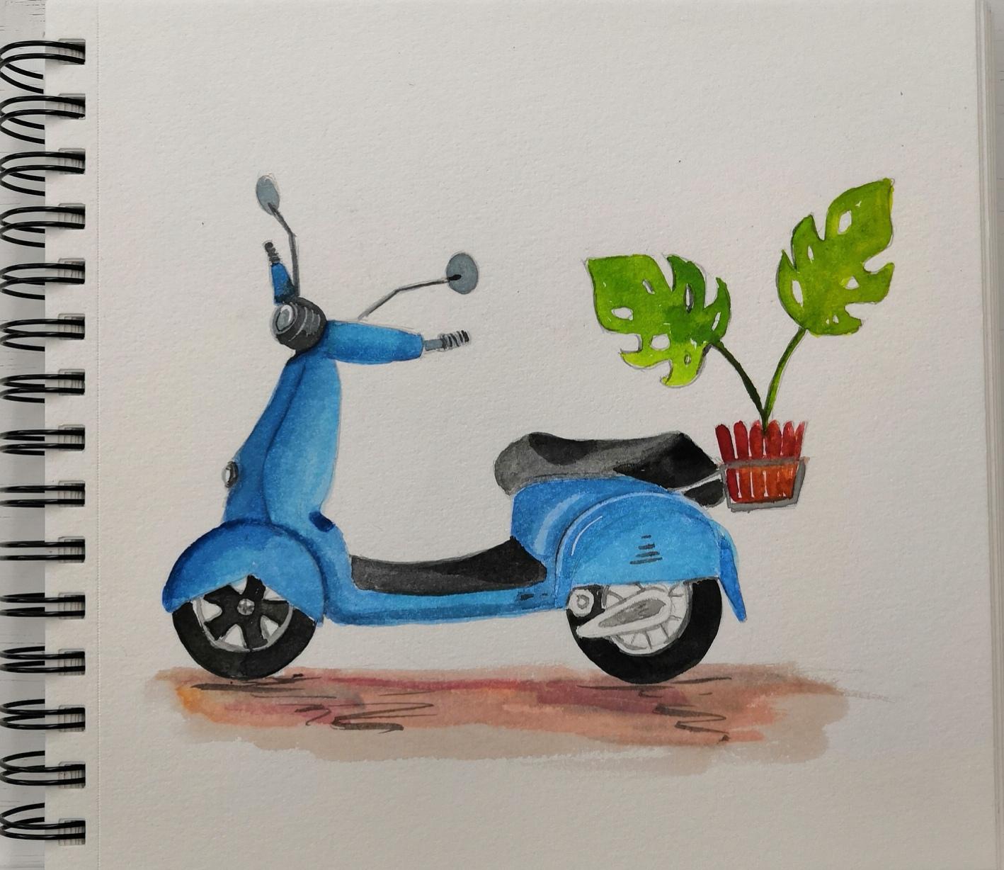 Scooter - image 1 - student project