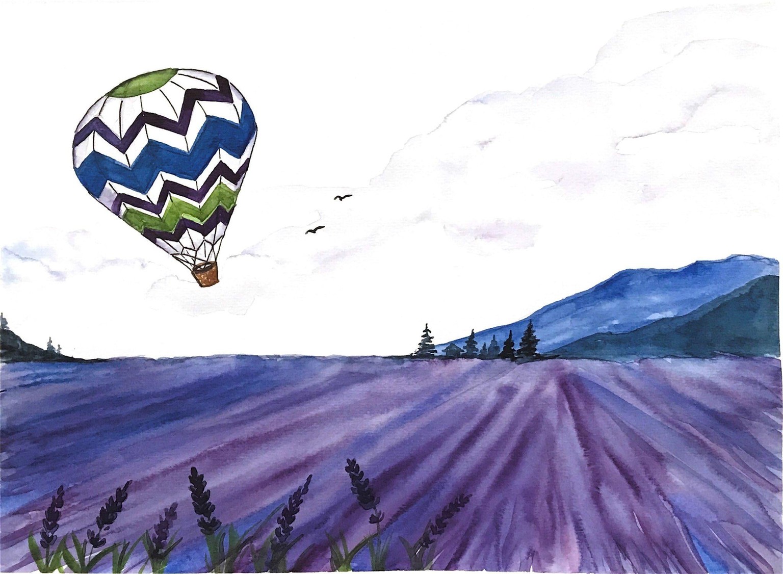 Hot Air Balloon - image 1 - student project