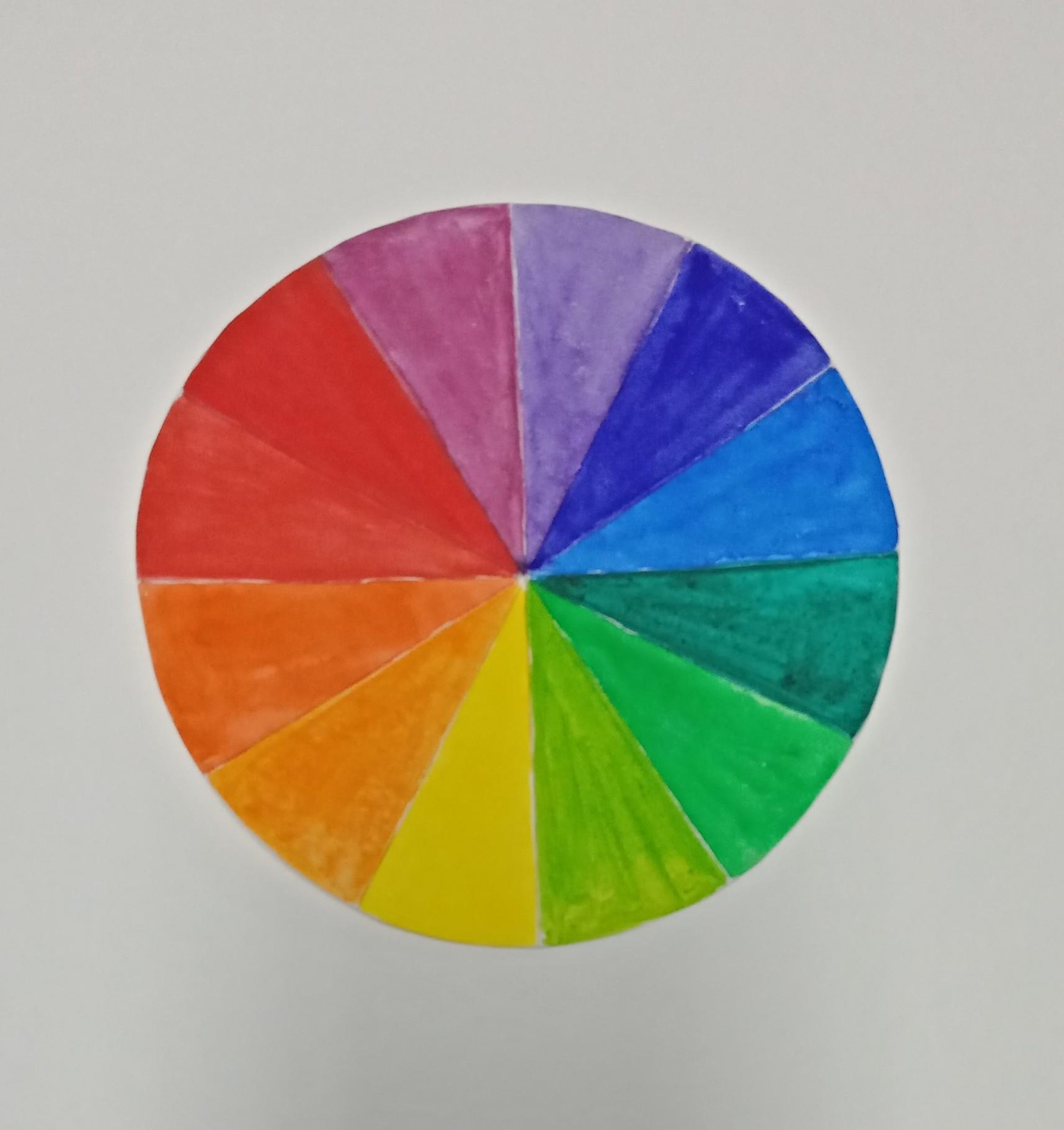 My First Color Wheel Using White Nights - image 2 - student project