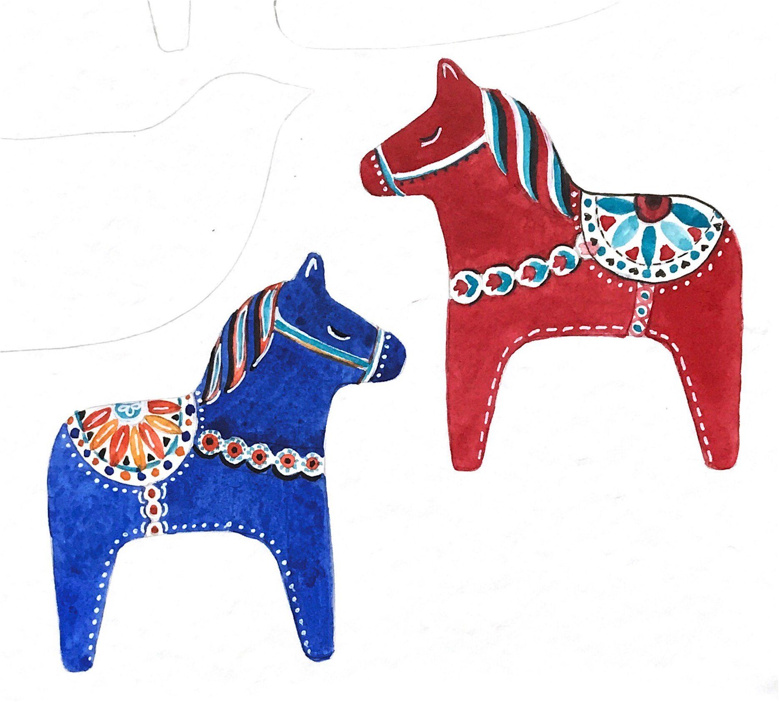Dala Horses - image 1 - student project