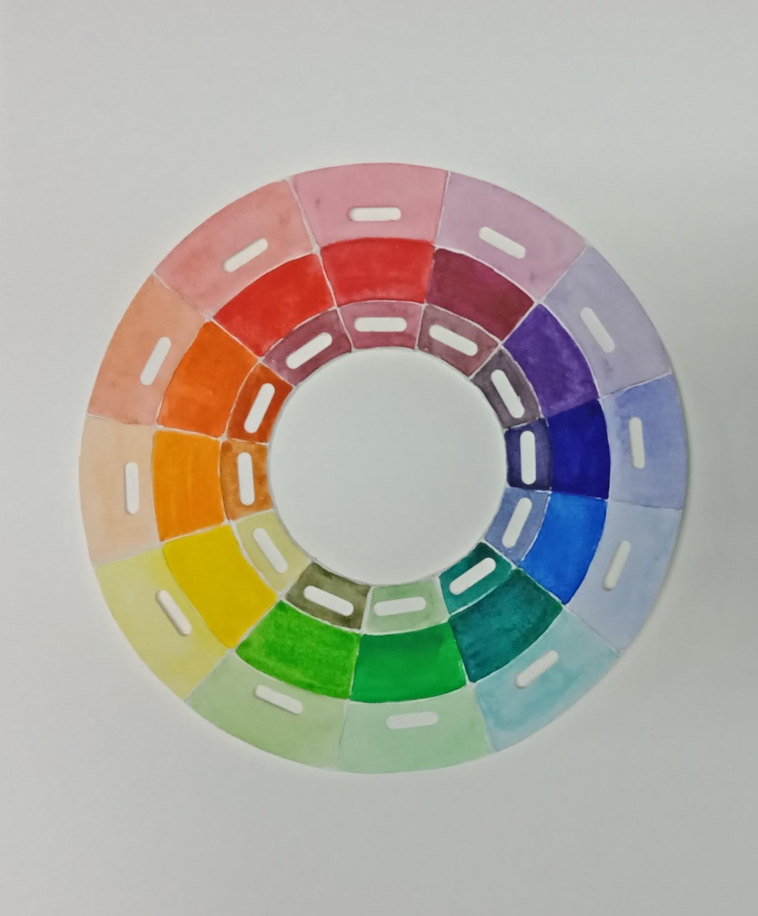 My First Color Wheel Using White Nights - image 1 - student project