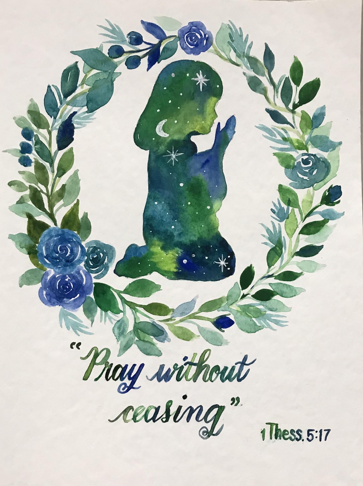 Praying Girl - image 1 - student project