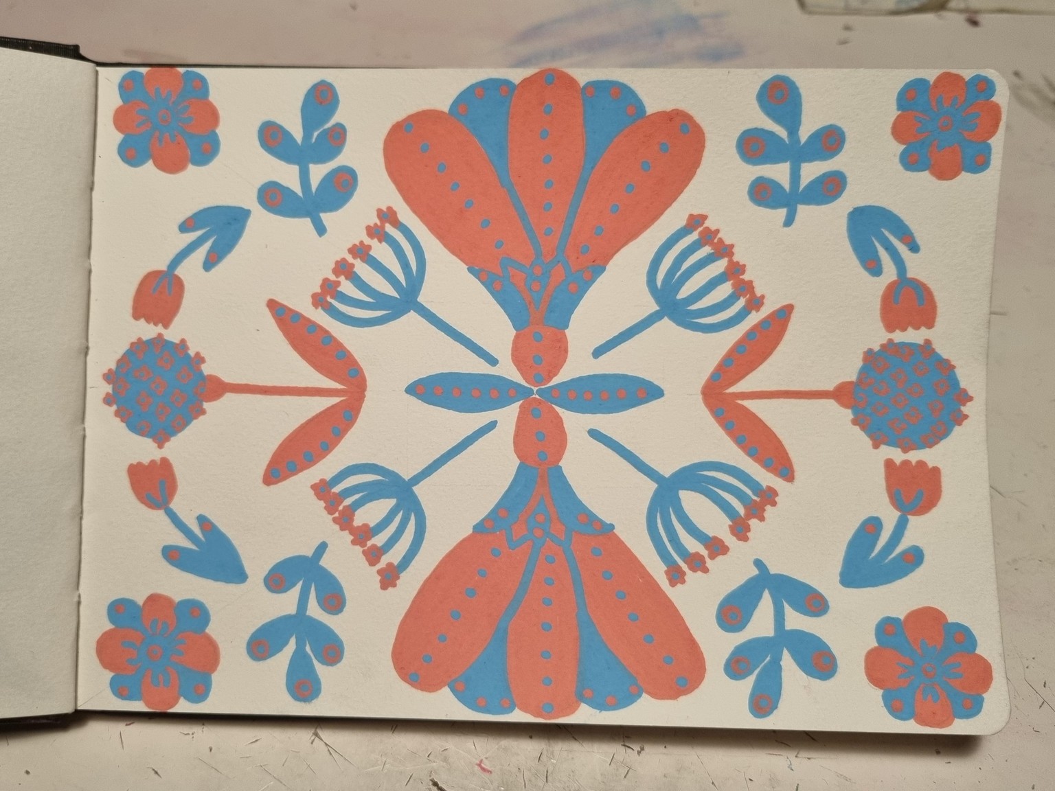 Posca florals - image 3 - student project