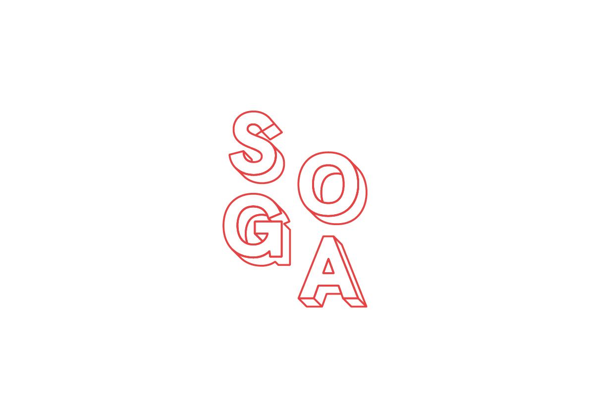 Society of Graphic Arts - SOGA logo - image 2 - student project