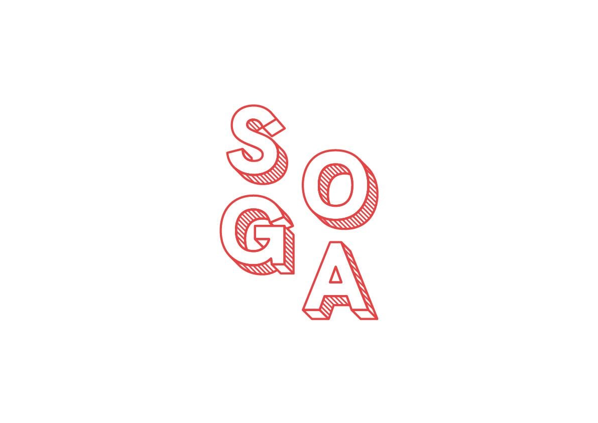 Society of Graphic Arts - SOGA logo - image 3 - student project
